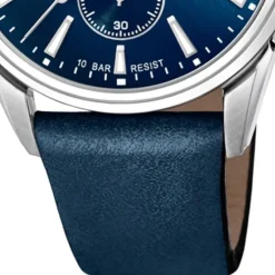 LOTUS Herren Armbanduhr Khrono 18691/1 Quarz Leder blau UL18691/1
