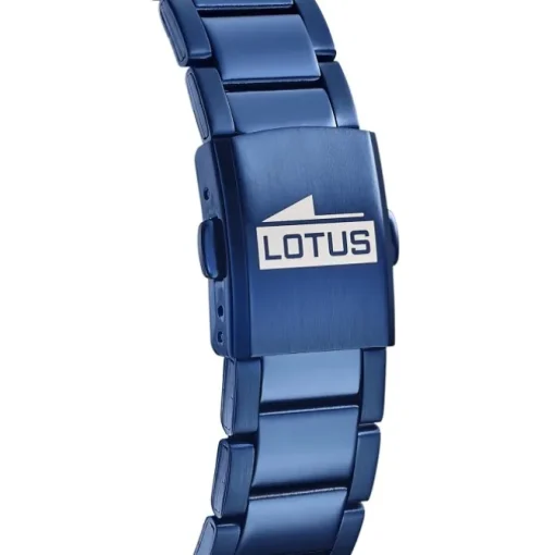 LOTUS Herren Armbanduhr Khrono 18680/1 Quarz Edelstahl blau UL18680/1