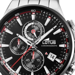 LOTUS Herren Armbanduhr Lotus R 18586/3 Quarz Edelstahl silber UL18586/3