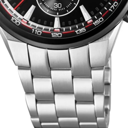 LOTUS Herren Armbanduhr Lotus R 18586/3 Quarz Edelstahl silber UL18586/3