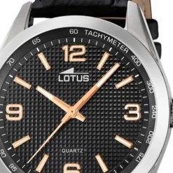 LOTUS Herren Armbanduhr Minimalist 18149/6 Quarz Leder schwarz UL18149/6
