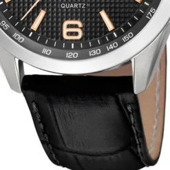 LOTUS Herren Armbanduhr Minimalist 18149/6 Quarz Leder schwarz UL18149/6