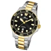 Lotus Herren Armbanduhr Sport 18760/2 Analog Edelstahl silber gold UL18760/2