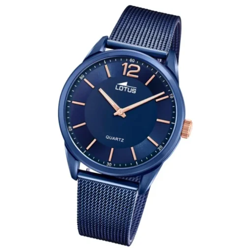 Lotus Herren Armbanduhr Smart Casual 18735/1 Analog Edelstahl blau UL18735/1