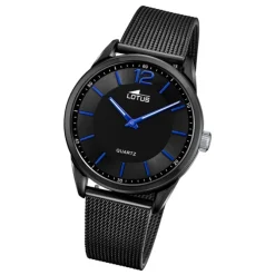 Lotus Herren Armbanduhr Smart Casual 18736/2 Analog Edelstahl schwarz UL18736/2