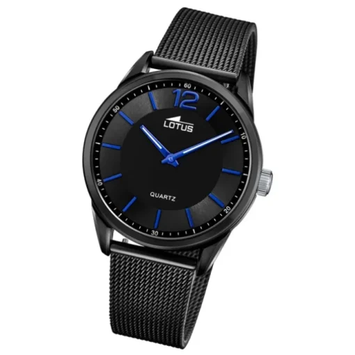 Lotus Herren Armbanduhr Smart Casual 18736/2 Analog Edelstahl schwarz UL18736/2