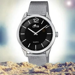 Lotus Herren Armbanduhr Smart Casual 18734/4 Analog Edelstahl silber UL18734/4
