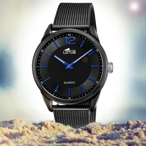 Lotus Herren Armbanduhr Smart Casual 18736/2 Analog Edelstahl schwarz UL18736/2