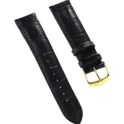 Lotus Herren Uhrenarmband 22mm Leder-Band schwarz für Lotus L18150 L18156 L18148 ULA18150/S