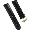Lotus Herren Uhrenarmband 22mm Leder-Band schwarz für Lotus L18156 L18150 L18154 ULA18156/S