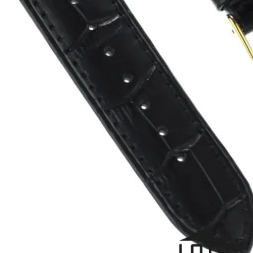 Lotus Herren Uhrenarmband 22mm Leder-Band schwarz für Lotus L18150 L18156 L18148 ULA18150/S