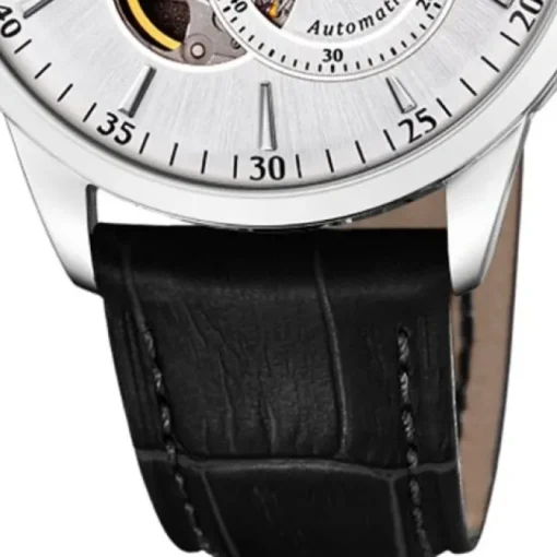 Lotus Herren-Armbanduhr Leder schwarz 18536/1 Automatik Classic UL18536/1