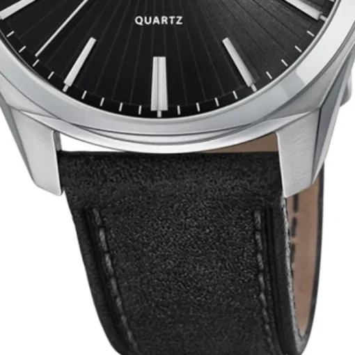 Lotus Herren-Armbanduhr Leder schwarz 18374/4 Quarz Multifunktion UL18374/4