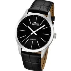 LOTUS Herren-Armbanduhr Minimalist analog Quarz Leder UL15961/3