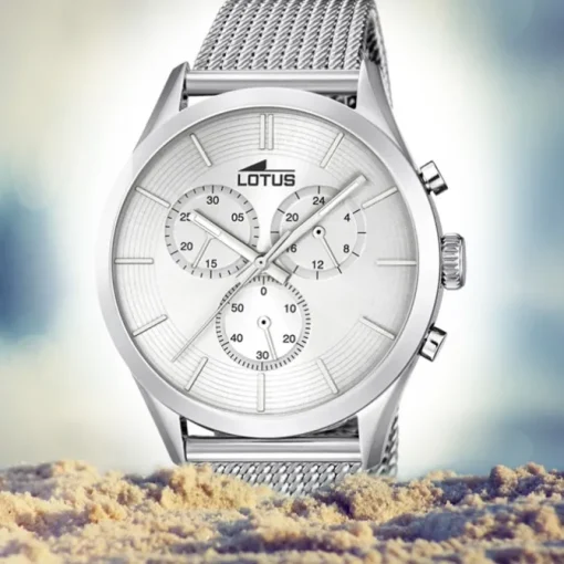 LOTUS Herren-Uhr - Minimalist - Analog - Quarz - Edelstahl - UL18117/1