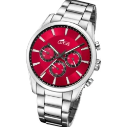 Lotus Herrenuhr Edelstahl silber Lotus Classic Armbanduhr UL18922/5