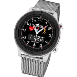 Lotus Herrenuhr Edelstahl Leder schwarz Multifunktion Armbanduhr UL50021/1