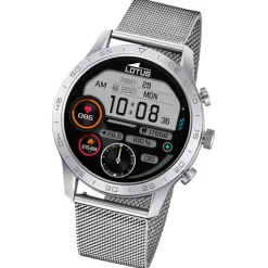 Lotus Herrenuhr Edelstahl silber Lotus Multifunktion Armbanduhr UL50047/1