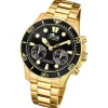 Lotus Herrenuhr Edelstahl gold Lotus Classic Armbanduhr UL18802/2