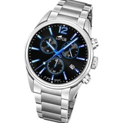 Lotus Herrenuhr Edelstahl silber Lotus Classic Armbanduhr UL18690/6