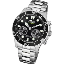 Lotus Herrenuhr Edelstahl silber Lotus Classic Armbanduhr UL18800/2