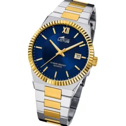 Lotus Herrenuhr Edelstahl silbergold Lotus Classic Armbanduhr UL18836/2