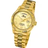 Lotus Herrenuhr Edelstahl gold Lotus Classic Armbanduhr UL18857/1