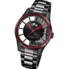 Lotus Herrenuhr Edelstahl schwarz Lotus Classic Armbanduhr UL18905/1