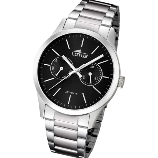 Lotus Herrenuhr Edelstahl silber Lotus Minimalist Armbanduhr UL15954/3