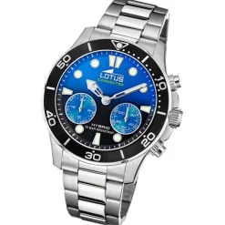 Lotus Herrenuhr Edelstahl silber Lotus Classic Armbanduhr UL18800/9