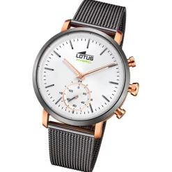 Lotus Herrenuhr Edelstahl grau Lotus Classic Armbanduhr UL18805/1
