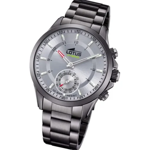 Lotus Herrenuhr Edelstahl grau Lotus Classic Armbanduhr UL18807/1