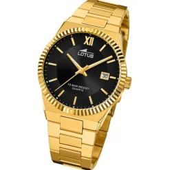 Lotus Herrenuhr Edelstahl gold Lotus Classic Armbanduhr UL18837/3