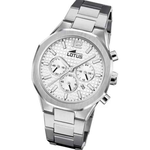 Lotus Herrenuhr Edelstahl silber Lotus Classic Armbanduhr UL18847/1