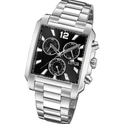 Lotus Herrenuhr Edelstahl silber Lotus Classic Armbanduhr UL18850/4