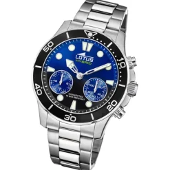Lotus Herrenuhr Edelstahl silber Lotus Classic Armbanduhr UL18800/3