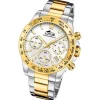 Lotus Herrenuhr Edelstahl silber gold Lotus Classic Armbanduhr UL18913/1