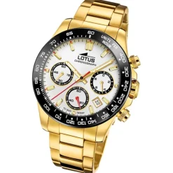 Lotus Herrenuhr Edelstahl gold Lotus Classic Armbanduhr UL18914/1