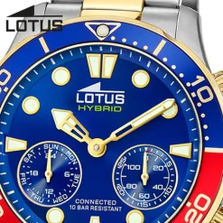 Lotus Herrenuhr Edelstahl silbergold Lotus Classic Armbanduhr UL18801/3
