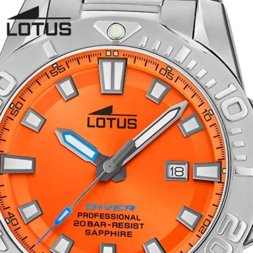 Lotus Herrenuhr Edelstahl silber Lotus Classic Armbanduhr UL18926/3