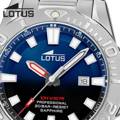 Lotus Herrenuhr Edelstahl silber Lotus Classic Armbanduhr UL18926/4