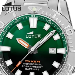 Lotus Herrenuhr Edelstahl silber Lotus Classic Armbanduhr UL18926/5