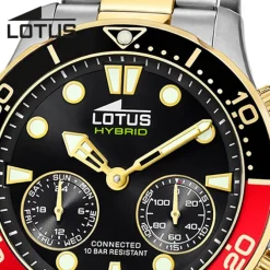 Lotus Herrenuhr Edelstahl silbergold Lotus Classic Armbanduhr UL18801/4