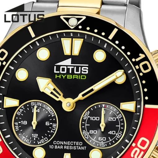 Lotus Herrenuhr Edelstahl silbergold Lotus Classic Armbanduhr UL18801/4