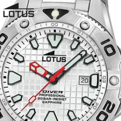 Lotus Herrenuhr Edelstahl silber Lotus Classic Armbanduhr UL18929/A