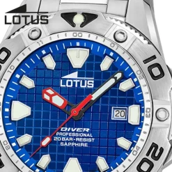 Lotus Herrenuhr Edelstahl silber Lotus Classic Armbanduhr UL18929/B