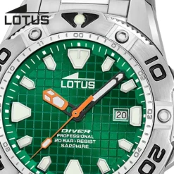 Lotus Herrenuhr Edelstahl silber Lotus Classic Armbanduhr UL18929/C