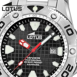 Lotus Herrenuhr Edelstahl silber Lotus Classic Armbanduhr UL18929/D