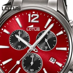 Lotus Herrenuhr Edelstahl grau Lotus Classic Armbanduhr UL18682/5
