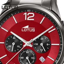 Lotus Herrenuhr Edelstahl schwarz Lotus Classic Armbanduhr UL18686/5